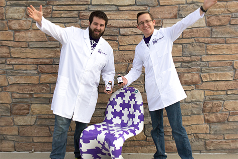 (L-R) 3D Gloop! co-founders Andrew Mayhall and SIUE alumnus Andrew Martinussen.